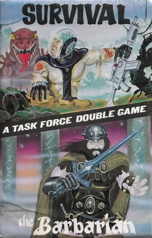Survival/The Barbarian - vintage 1979 TaskForce Games