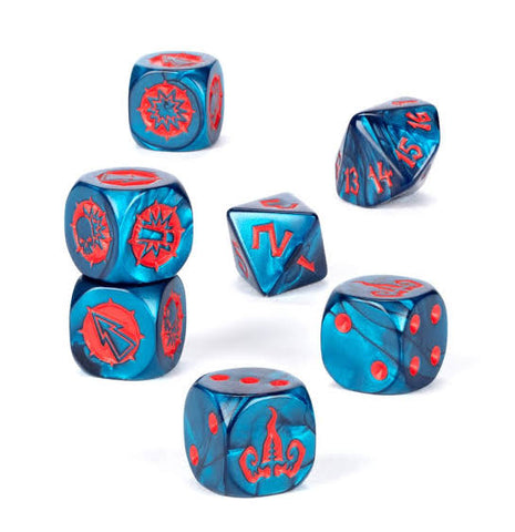 Blood Bowl Gnome Team Dice Set