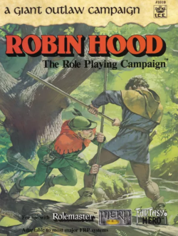 Roleplaying Game Book Robin Hood Giant Outlaw Campaign Tabletop RPG 1st Ed 1987