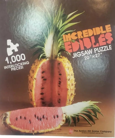 Avalon Hill Incredible Edibles Jigsaw Puzzle