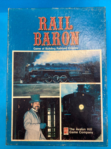 Rail Baron - Vintage Avalon Hill 1977