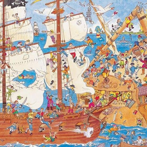 Djeco Puzzle Observation -Pirates 100 Piece