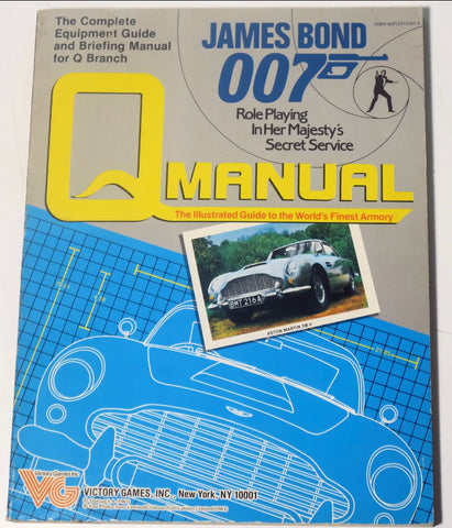 James Bond Q Manual - Vintage 1983 Mint
