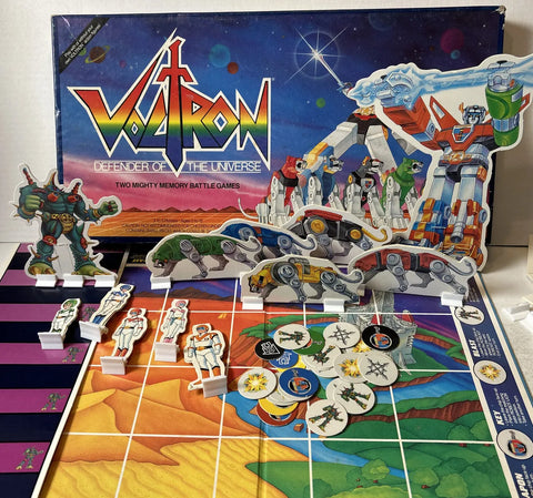 Votlron Defenders of the Universe Board Game - Vintage 1985