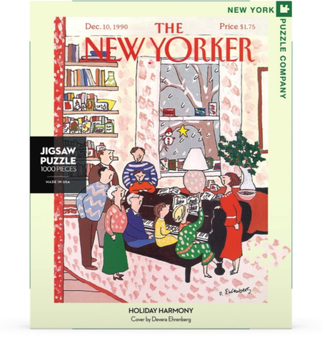 The New Yorker 1000 Piece Jigsaw Puzzle - Holiday Harmony