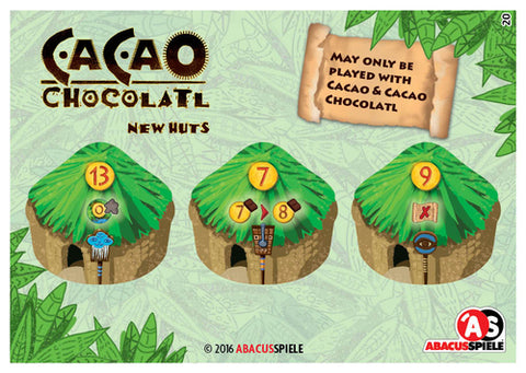 Cacao: Chocolatl - New Huts Promo